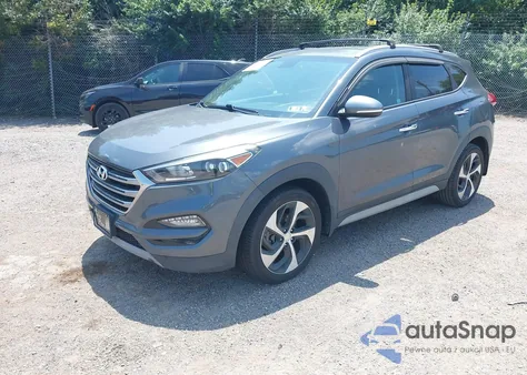 2017 Hyundai Tucson Limited from USA, damaged, VIN KM8J33A21HU520852